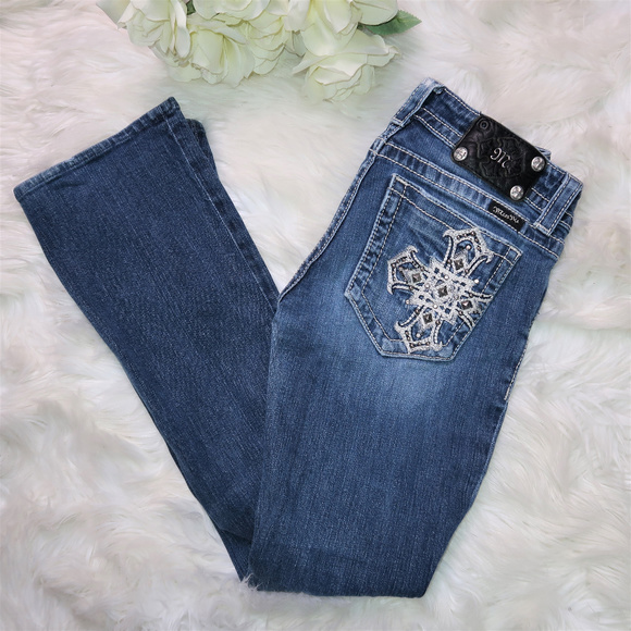 Miss Me Bootcut Denim JP5076-2 Jeans, Size 29 - Picture 1 of 8